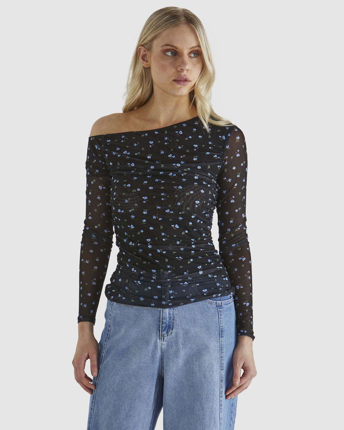 Lauretta Mesh Top