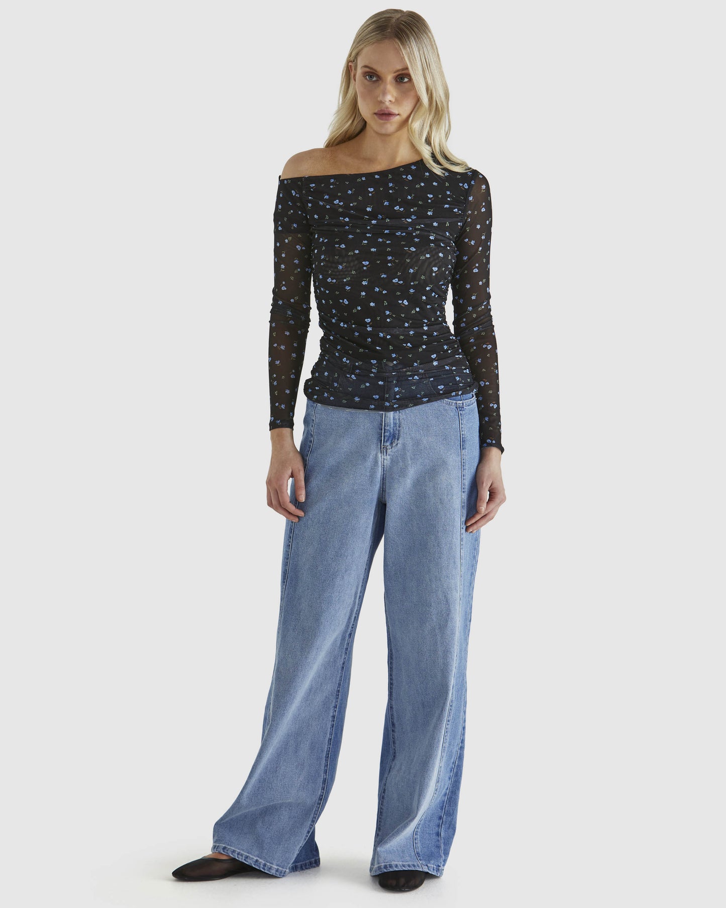 Lauretta Mesh Top