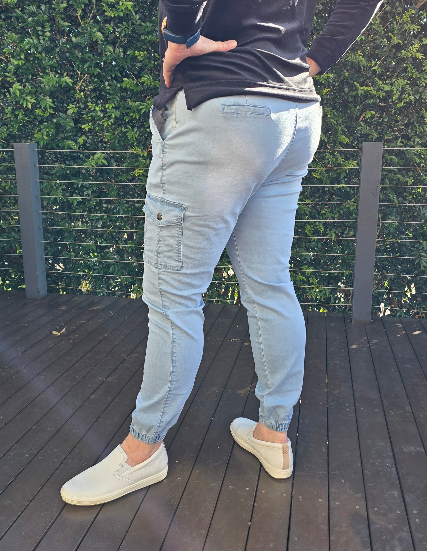 Margie Jogger - Light Denim