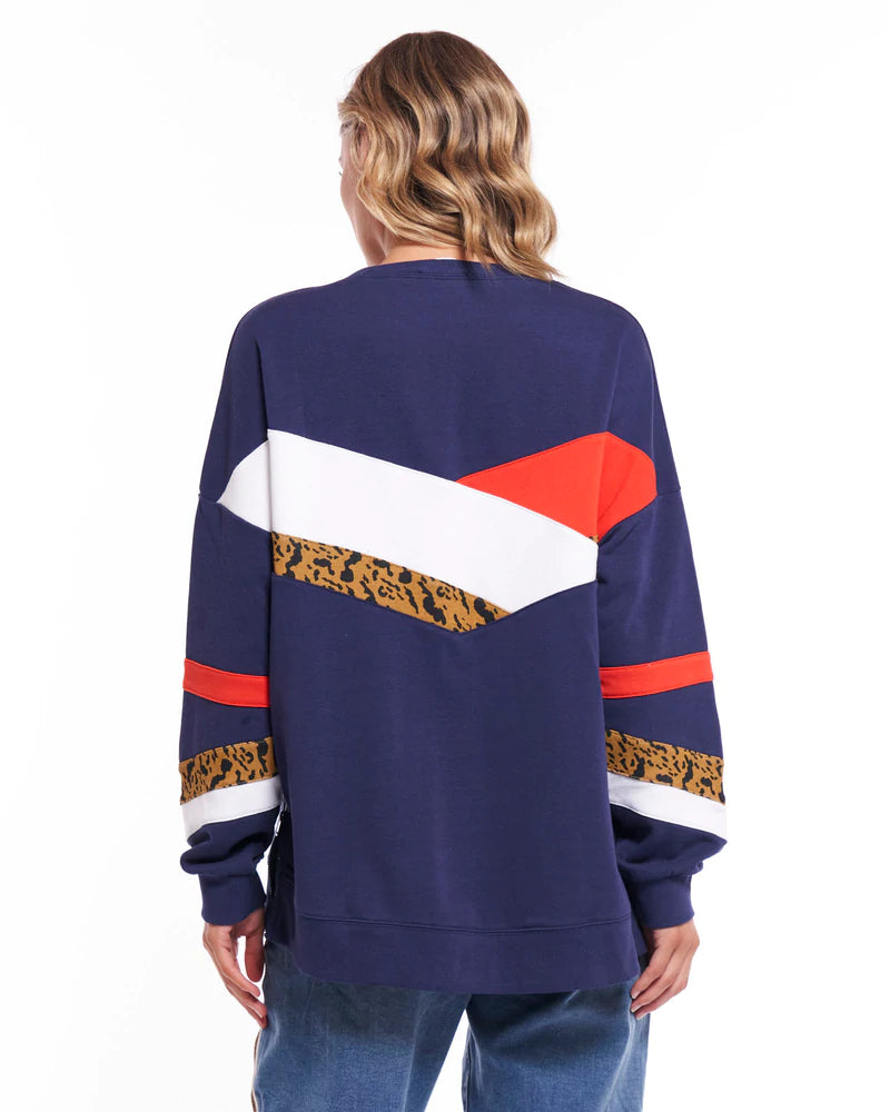 Jetta Sweater - Chevron