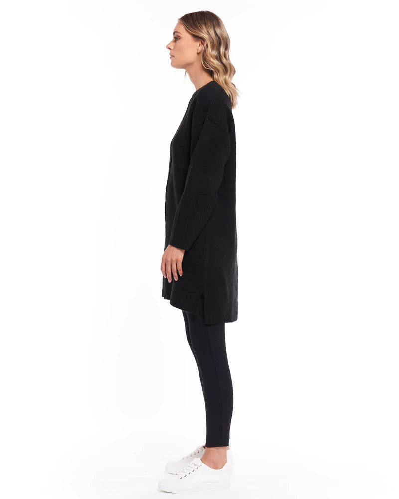 Saskia Knit Dress - Black