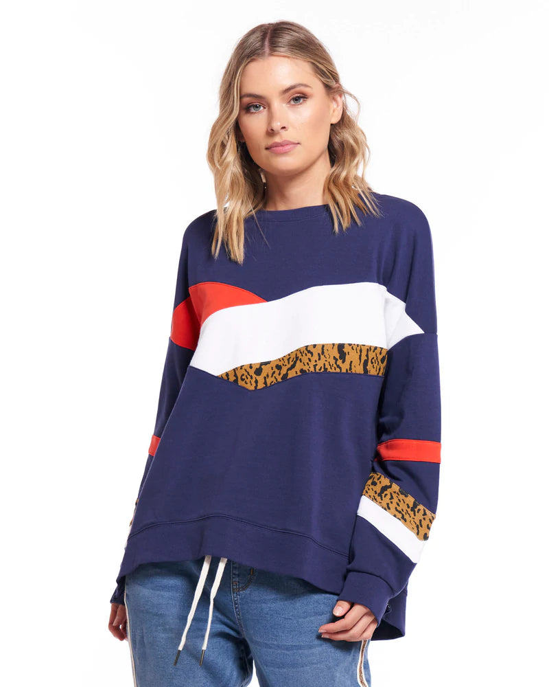 Jetta Sweater - Chevron