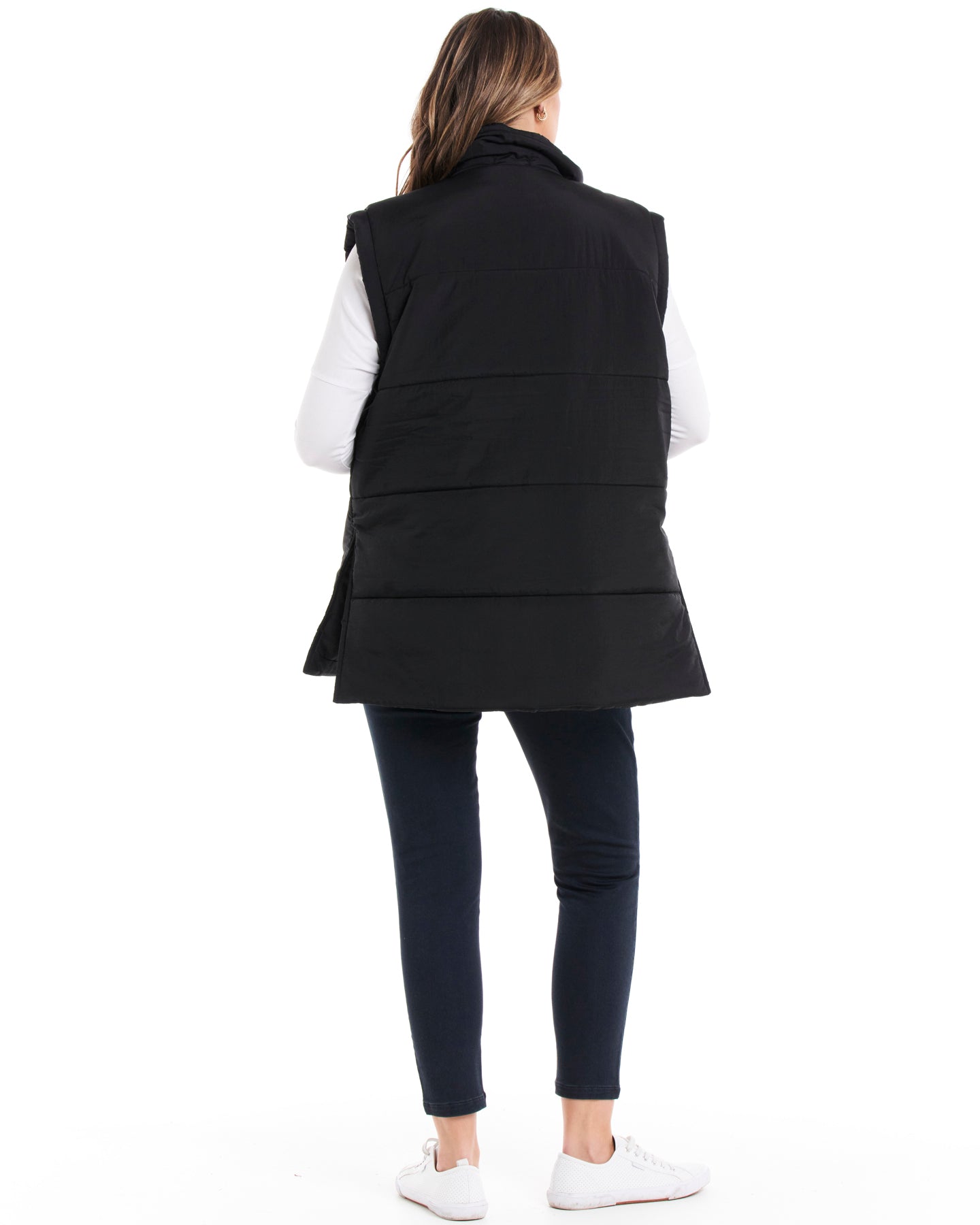 Brooklyn Puffer Vest - Black