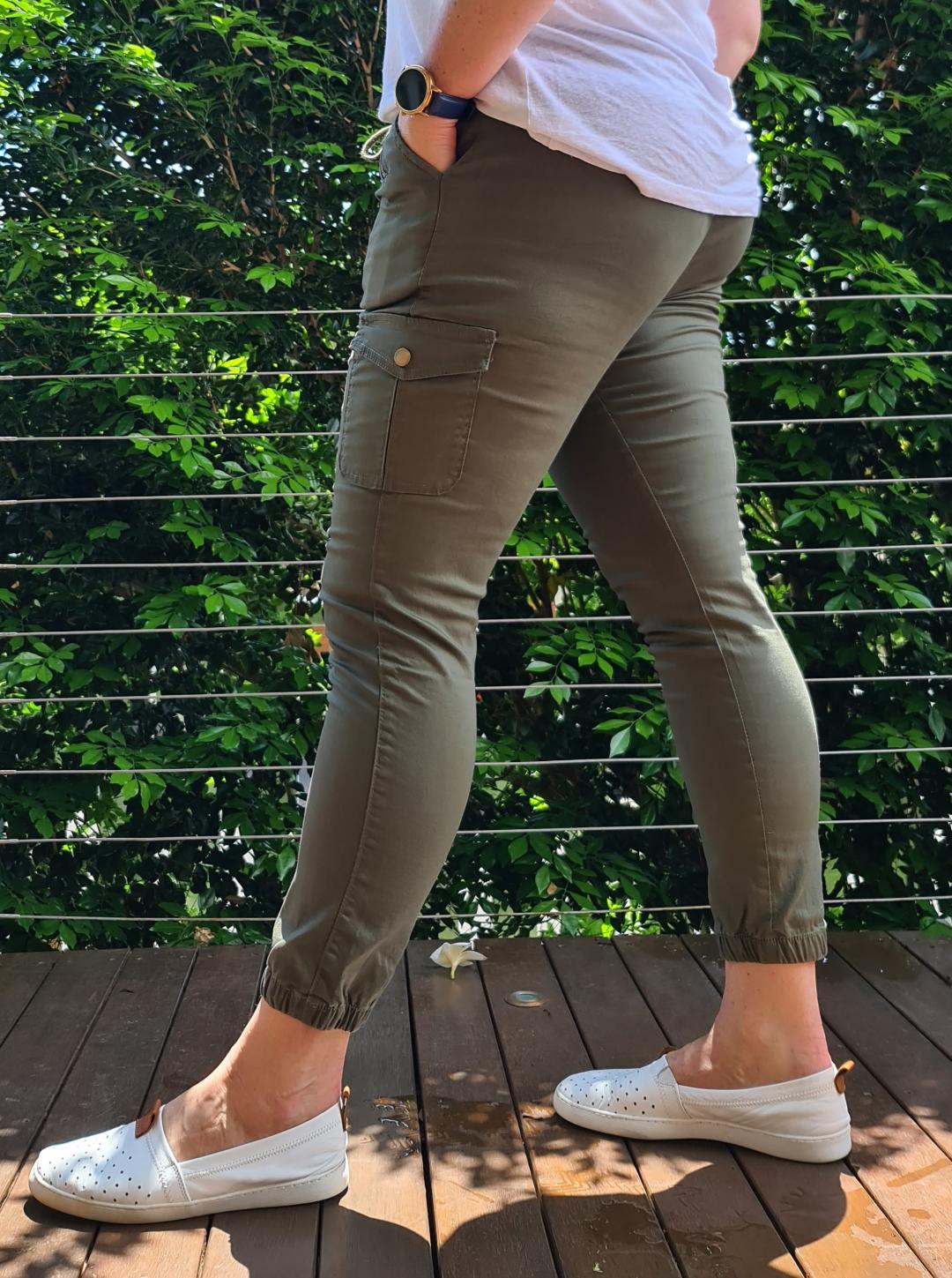 Jenni Jogger, Wakee denim, jogger, black, summer, winter, stylish, eb&ive, isle of mine, haven, jogger, denim, smart casual, comfortable, on trend, inclusive sizing, Australian and New Zealand designers, fashion, options, eco friendly options, sustainable clothing, sourced locally, lady start up, small business, support small business, knits, sale, worthier, label of love, Cle the label, Betty Basics, Jenni Jogger, Jenny Jogger, ethically manufactured, lounge pants, elasticated waist, cuffed ankle