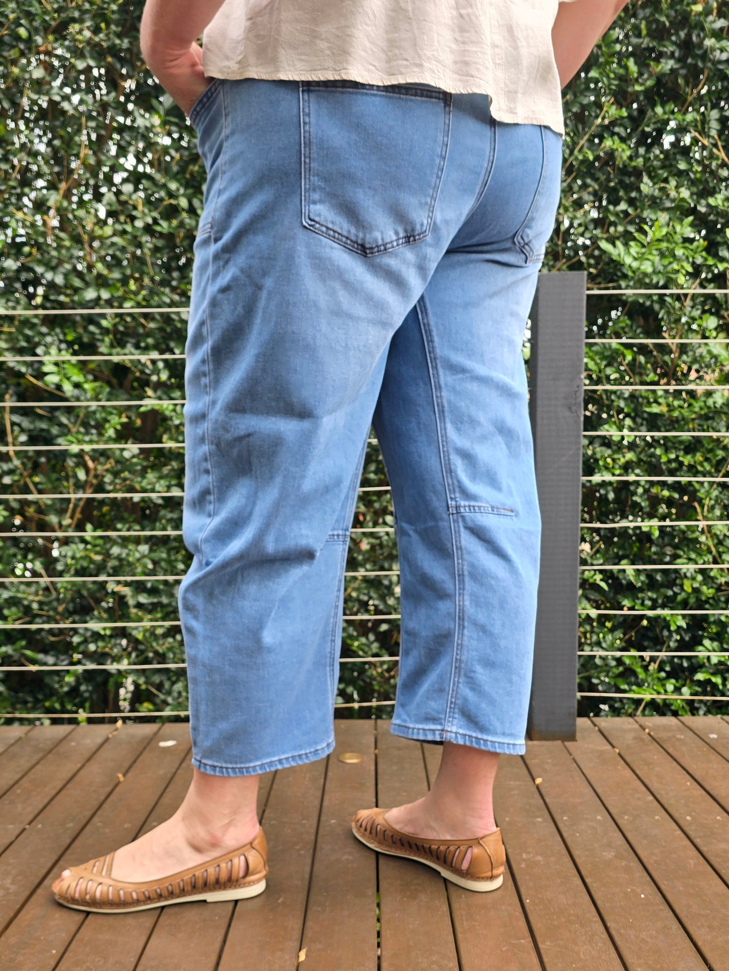 Barrel Jeans - Light Blue