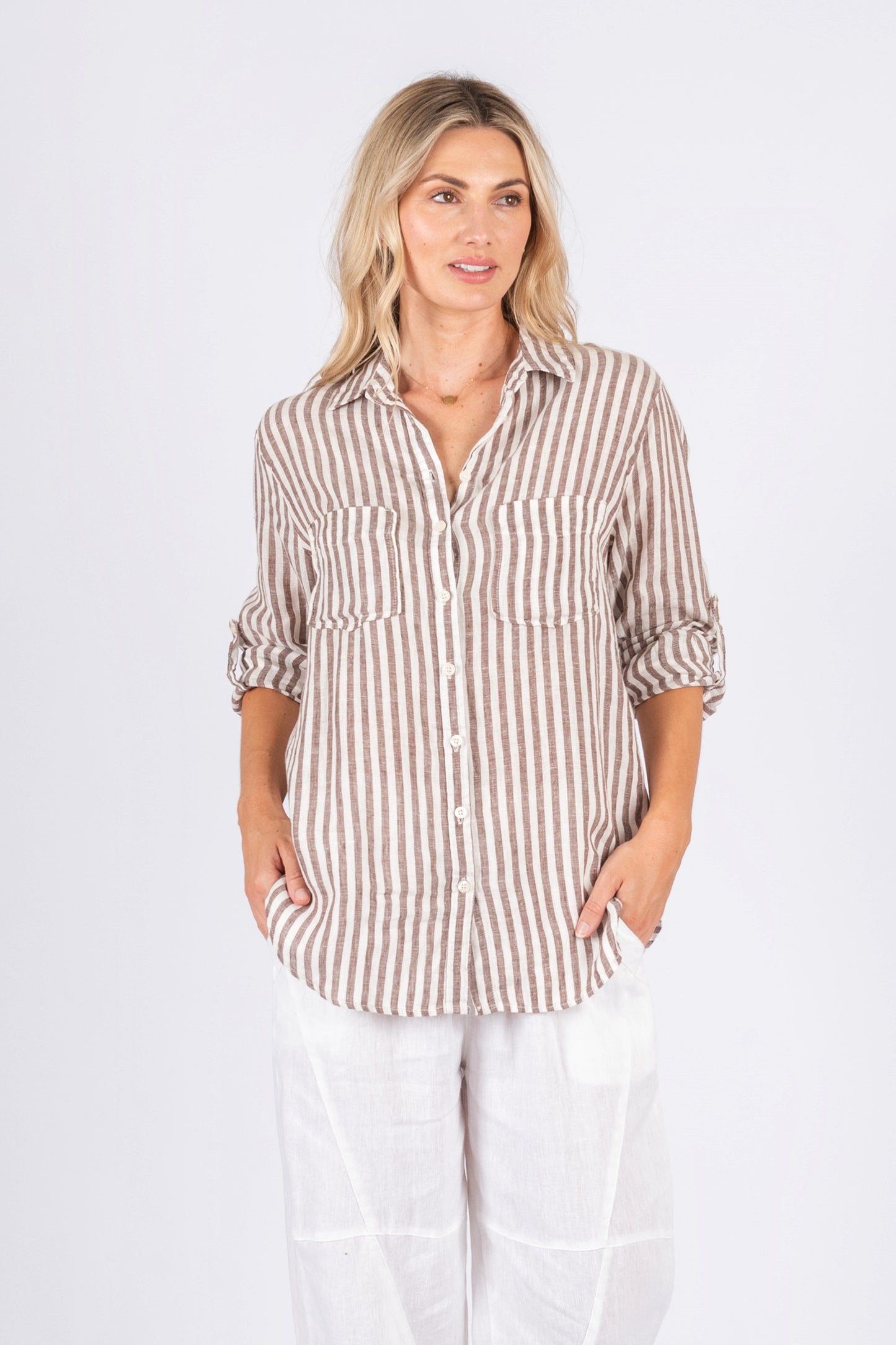 Natalie Linen Shirt