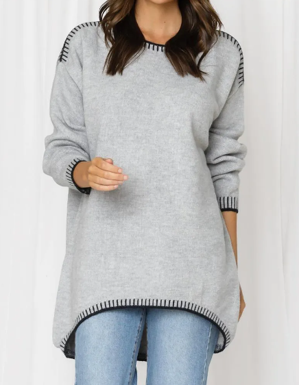 Harlie Boat Neck Knit