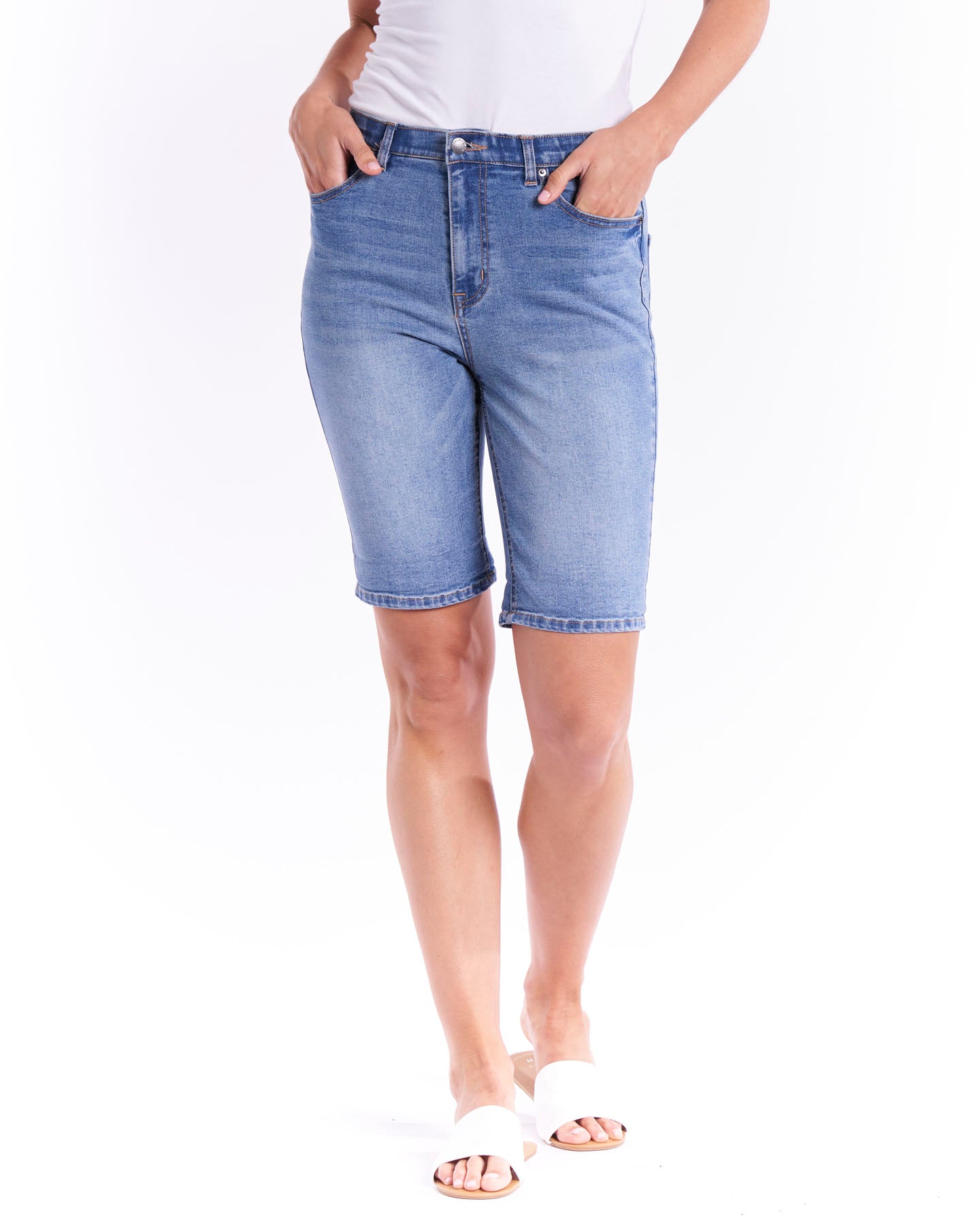 Bonnie Denim Shorts - Denim