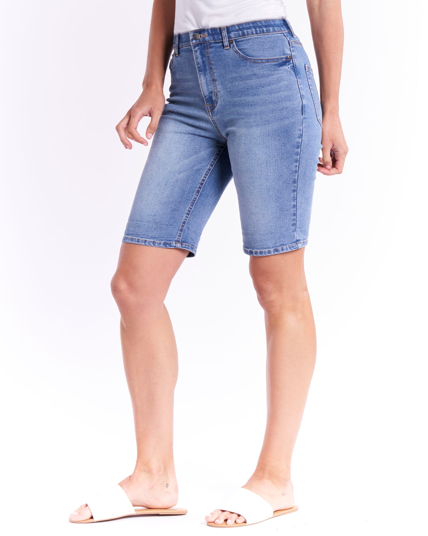 Bonnie Denim Shorts - Denim