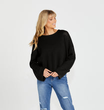 Load image into Gallery viewer, Lily Bell Sleeve Top - Black
