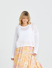 Load image into Gallery viewer, Lily Bell Sleeve Top - White
