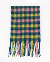 Load image into Gallery viewer, Adele Scarf - Navy/Pink/Yellow
