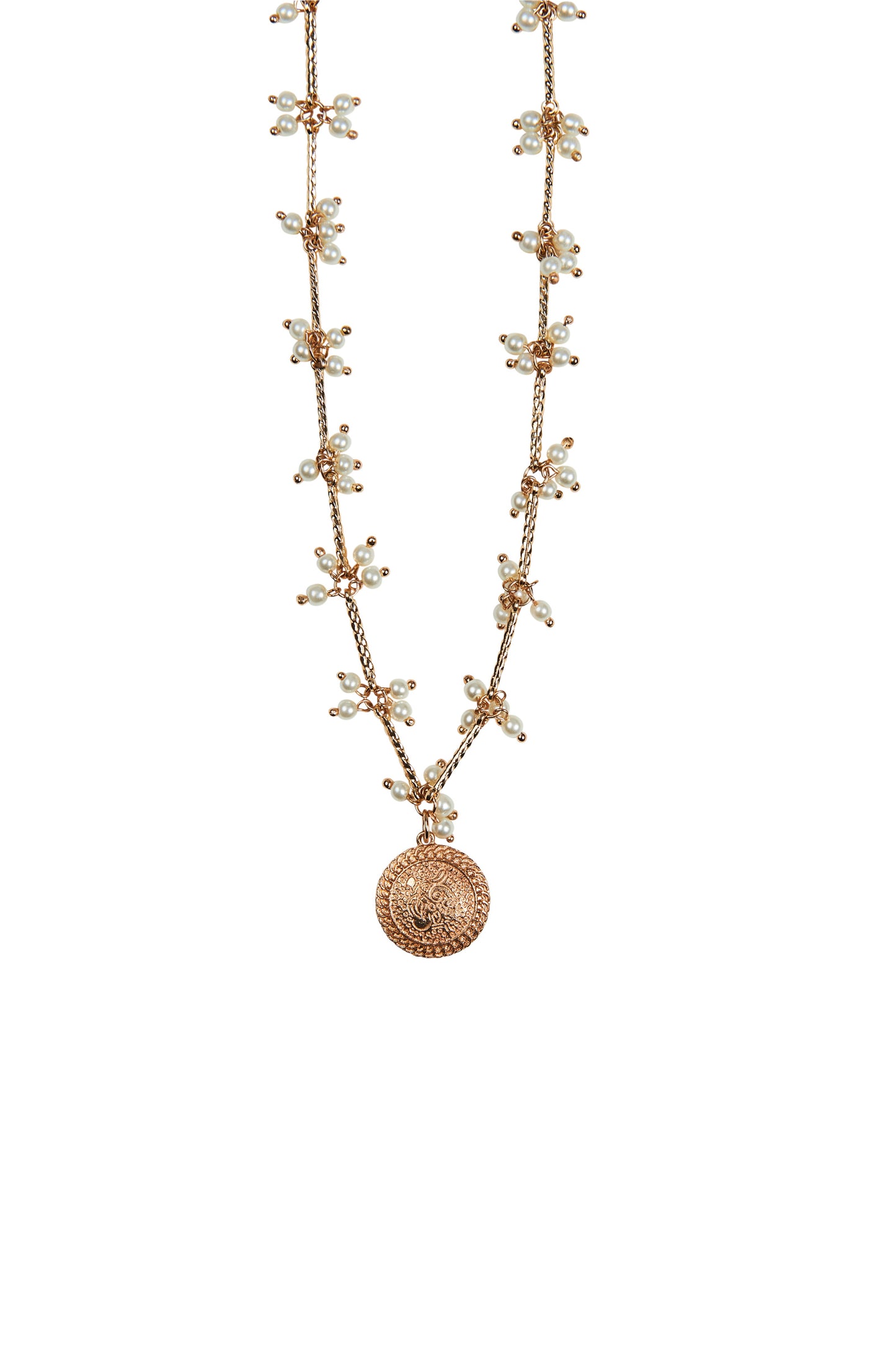 Belladonna Necklace - Gold/Pearl