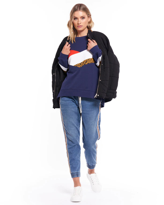 Jetta Sweater - Chevron