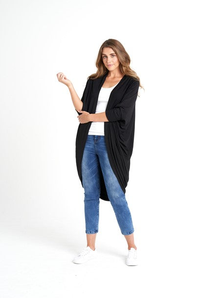 Santorini Cardi - Black