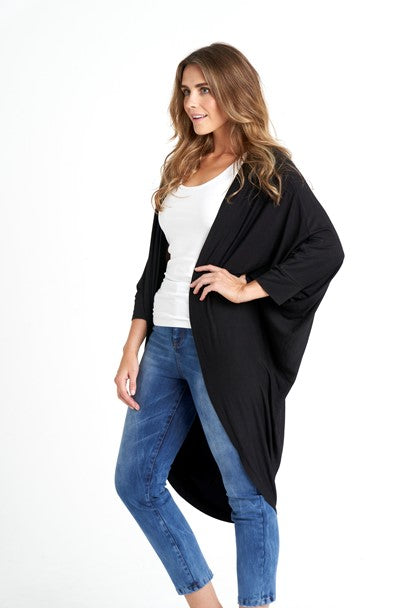 Santorini Cardi - Black