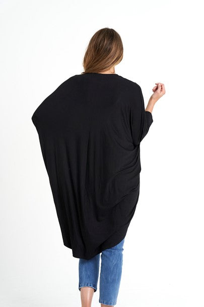 Santorini Cardi - Black