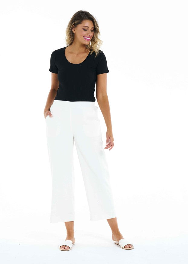 Parker Pant - White