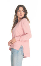 Load image into Gallery viewer, addyson sweater, ombre rose, summer, winter, stylish, eb&amp;ive, isle of mine, haven, jogger, denim, smart casual, comfortable, on trend, inclusive sizing, Australian designers, fashion, options, eco friendly options, sustainable clothing, sourced locally, lady start up, small business, support small business, knits, sale, worthier, label of love, Cle the label, Betty Basics, Sass Clothing, Fate &amp; Becker, french terry cotton, ethically manufactured
