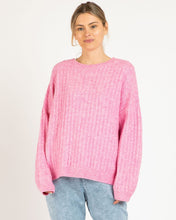 Load image into Gallery viewer, The ultimate knitwear that takes you from lounge to luxe with just the right amount of slouch, a classic crew neck in this season&#39;s must have &#39;brights&#39;, this jumper is one to reach for, for years to come.
