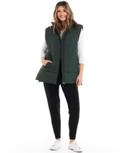 Load image into Gallery viewer, Brooklyn Puffer Vest - Leaf
