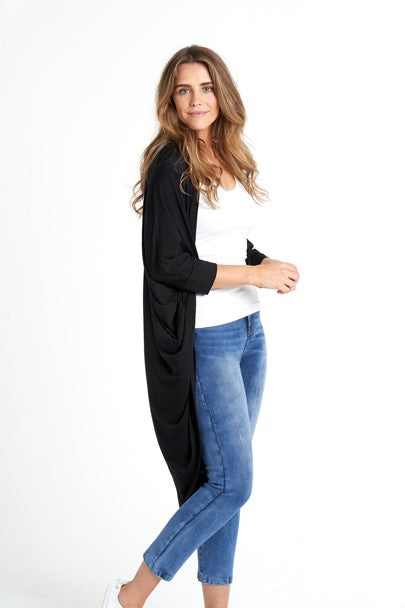 Santorini Cardi - Black